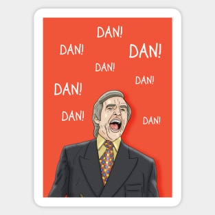 DAN DAN DAN DAN Sticker